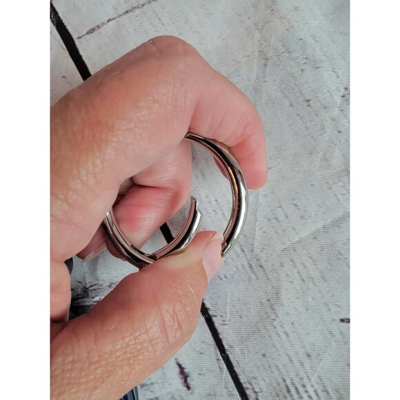 Vera Bradley Blue Island Medallion Turtle Bag Charm Keyring Mirror - Picture 3 of 7